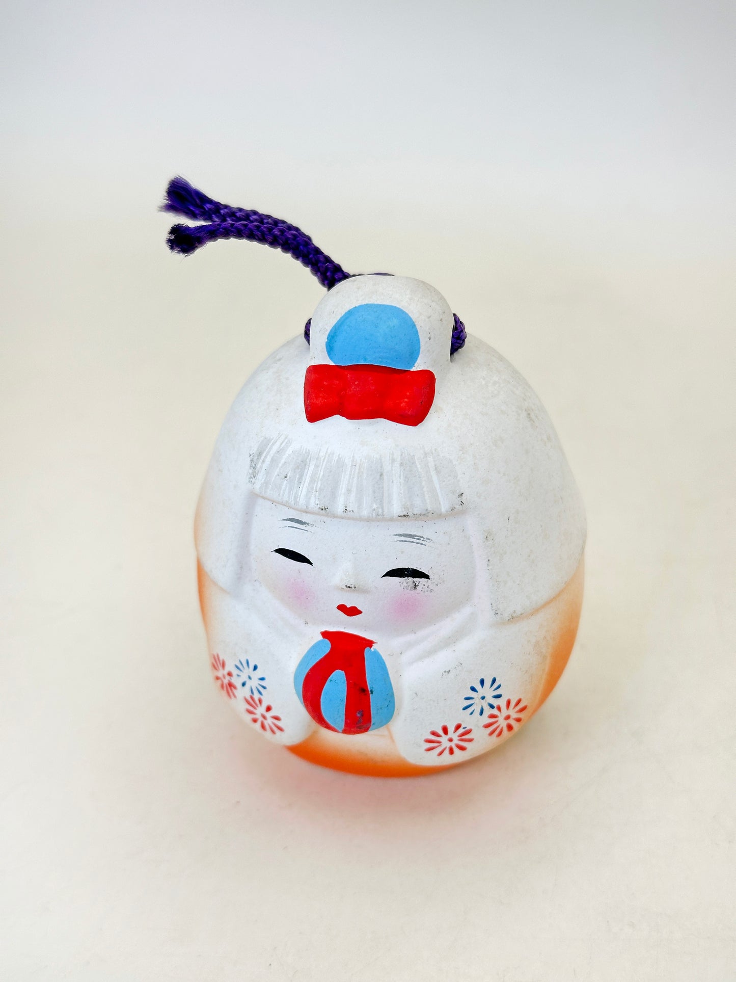 CB228 - Clochette en terre cuite Dorei Clay Bell de Hakata ningyō 博多人形