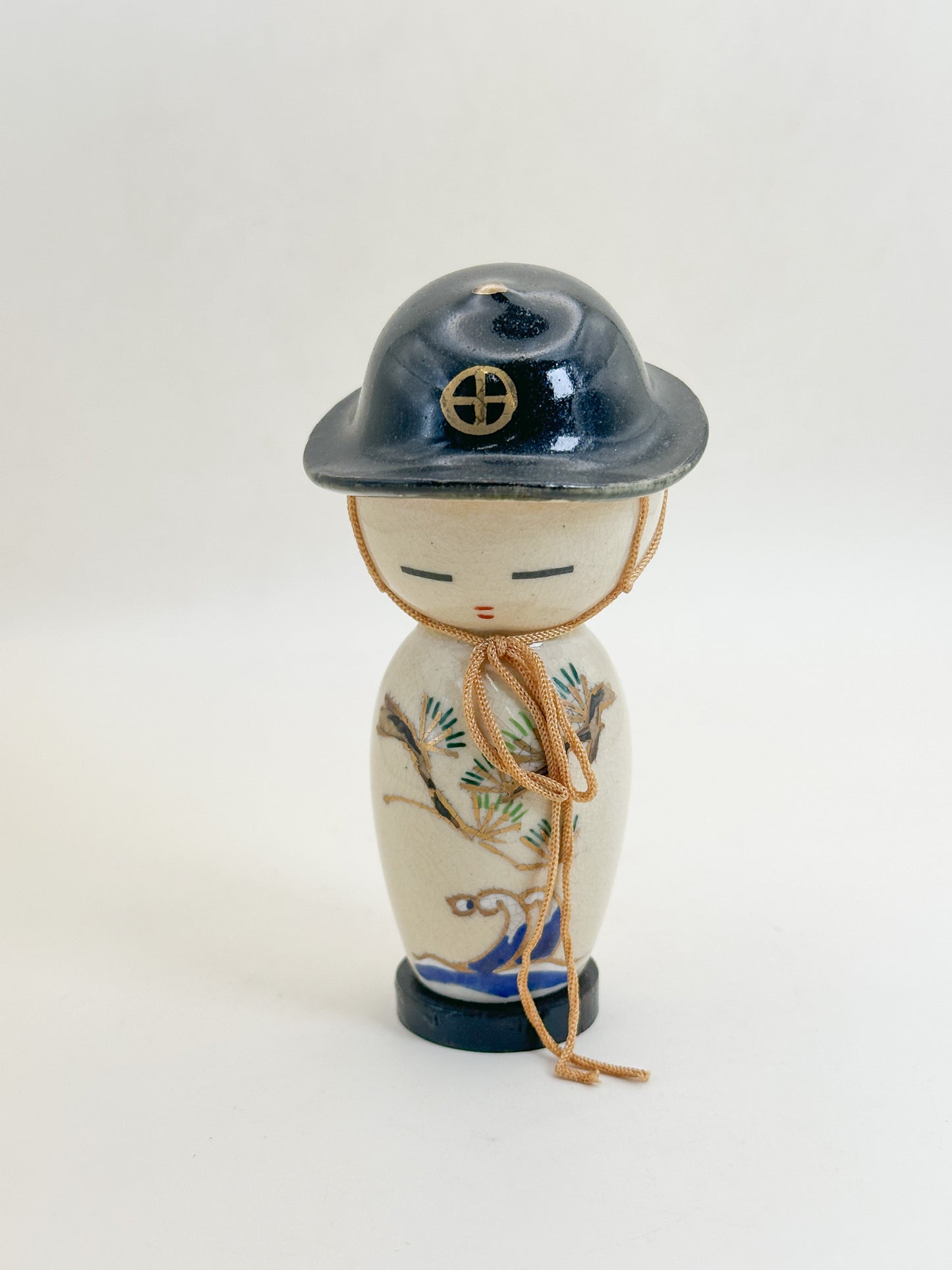 K10259 - Sosaku Kokeshi of Satsuma-yaki 薩摩焼