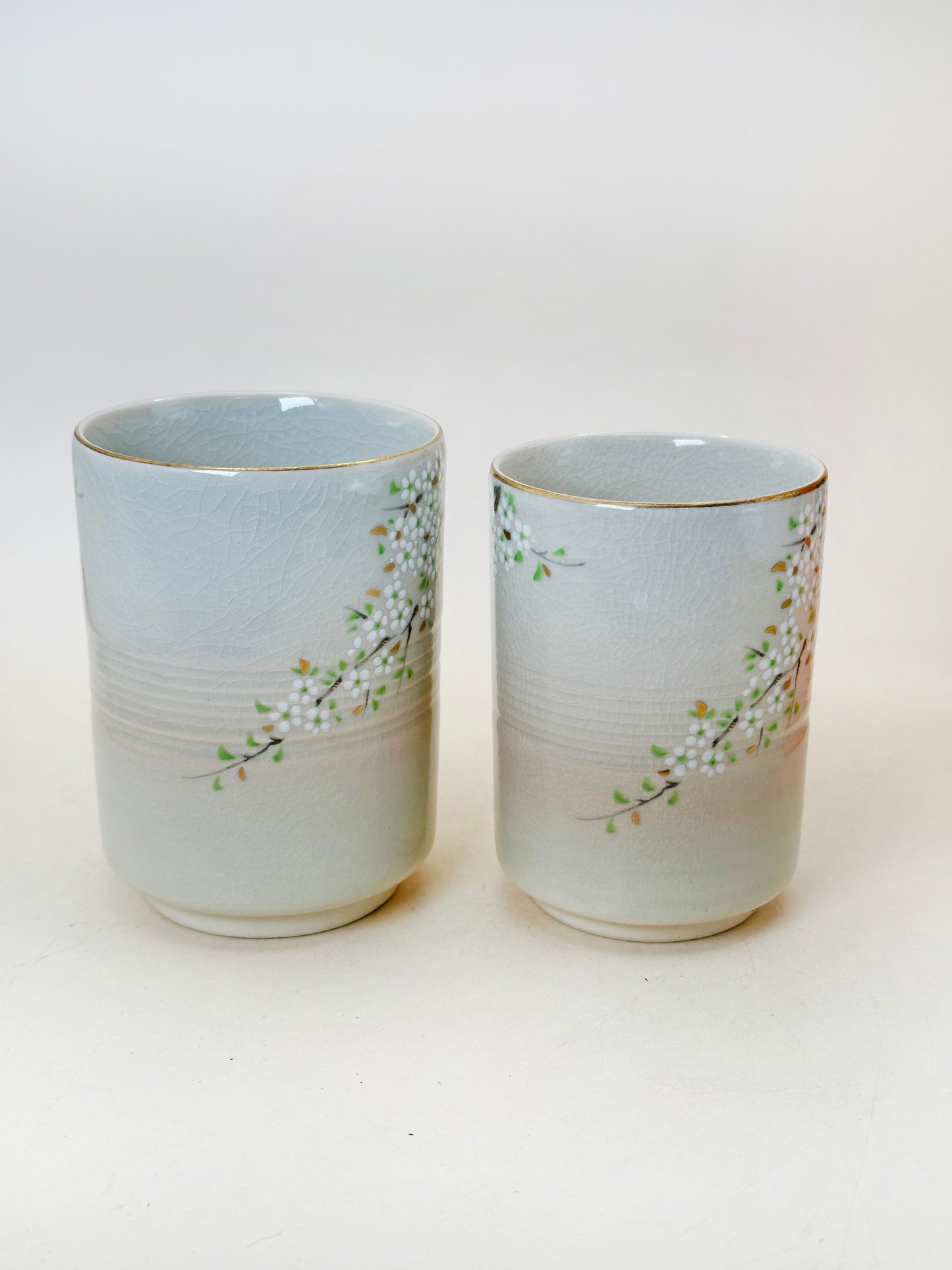 TB232 - Tasse à thé yunomi Hagi-yaki par Tachikichi たち吉