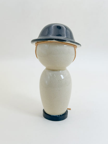 K10259 - Sosaku Kokeshi of Satsuma-yaki 薩摩焼