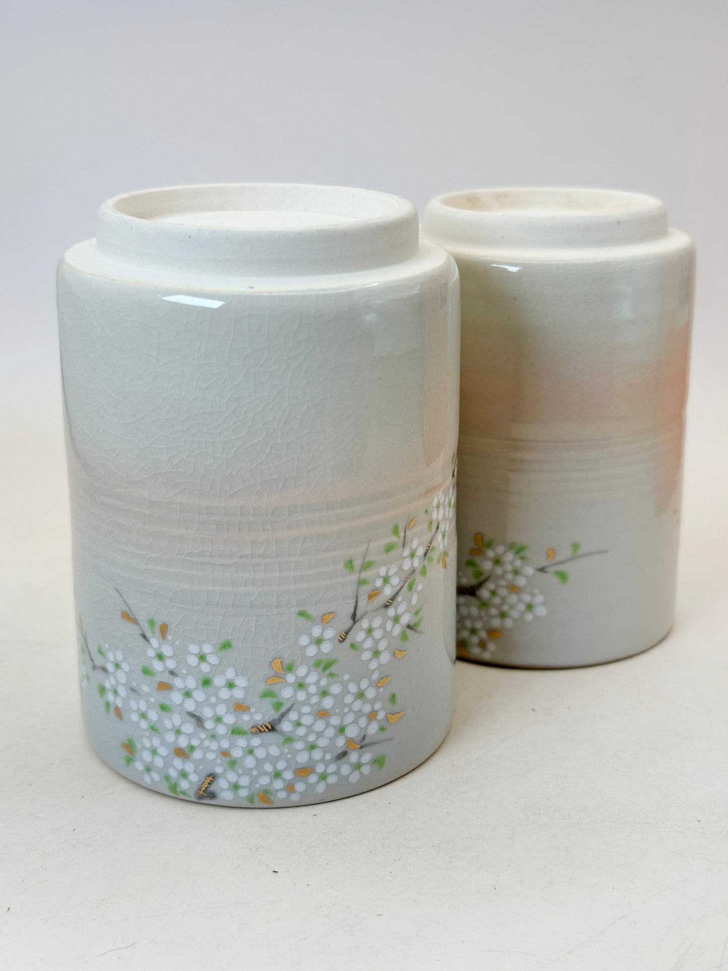 TB232 - Tasse à thé yunomi Hagi-yaki par Tachikichi たち吉