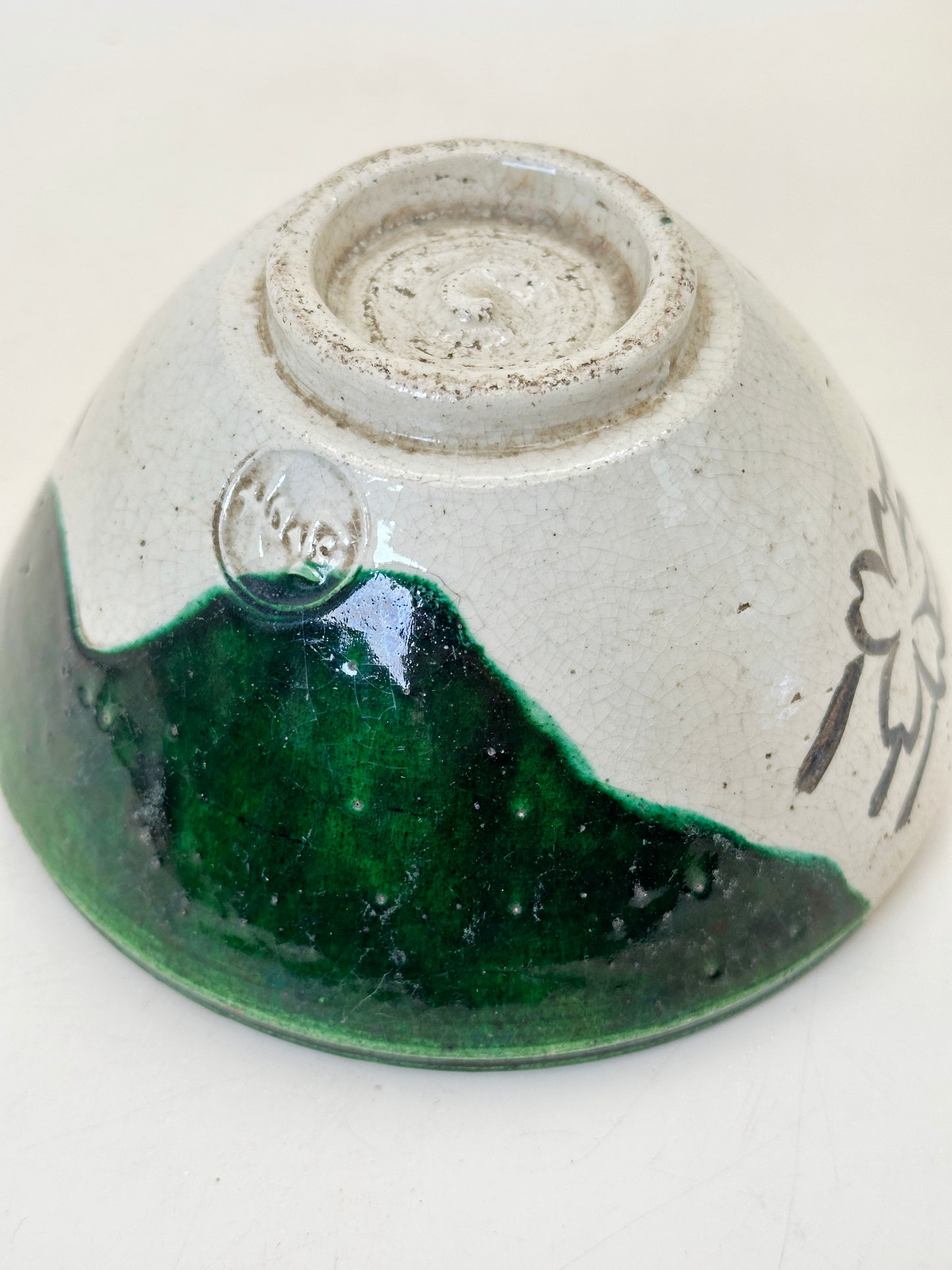 TC88 - Chawan Matcha Bowl of Oribe-yaki 織部焼