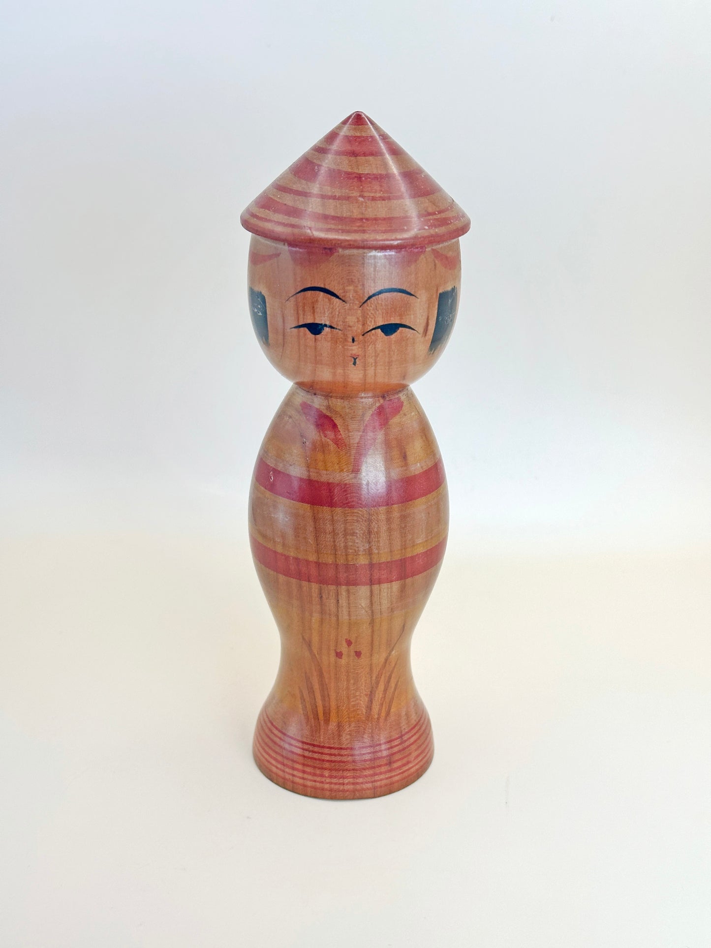 K18119 - Yajiro Kokeshi by Minoru Niyama 新山実