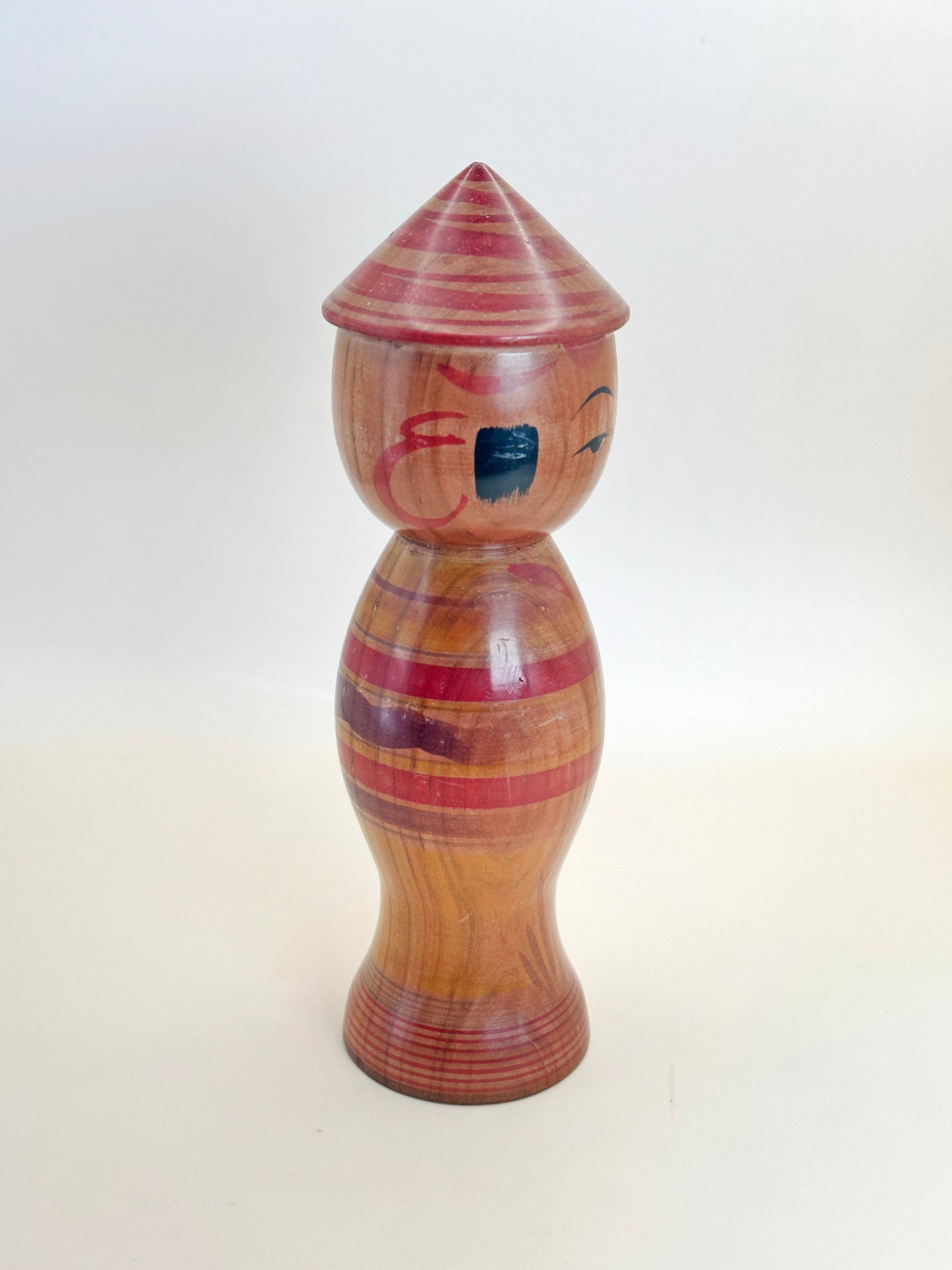 K18119 - Yajiro Kokeshi by Minoru Niyama 新山実