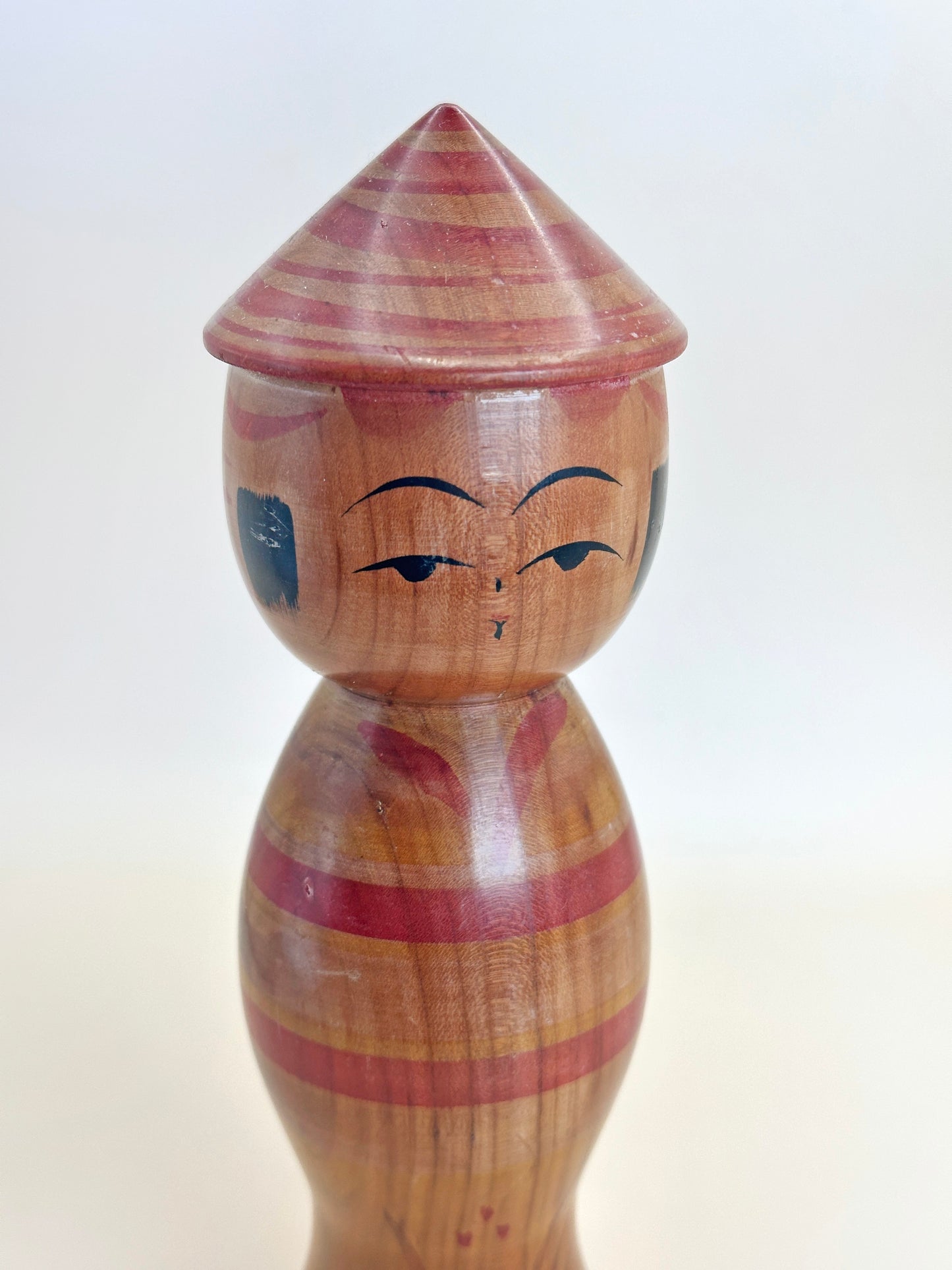 K18119 - Yajiro Kokeshi by Minoru Niyama 新山実