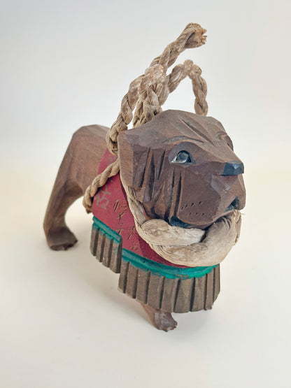 FT262 - Tosa Inu wooden folk toy 土佐犬