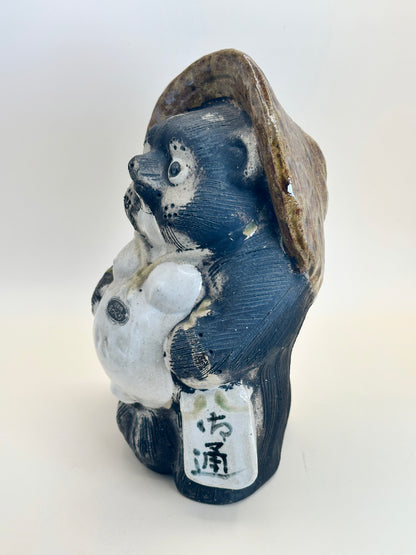 FT263 - Vintage Shigaraki-yaki tanuki 信楽焼狸像
