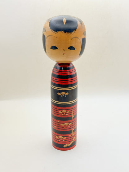 K25208 - Sosaku shingata kokeshi by Chūichi Ōe 大江忠一