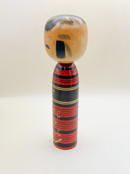 K25208 - Sosaku shingata kokeshi by Chūichi Ōe 大江忠一