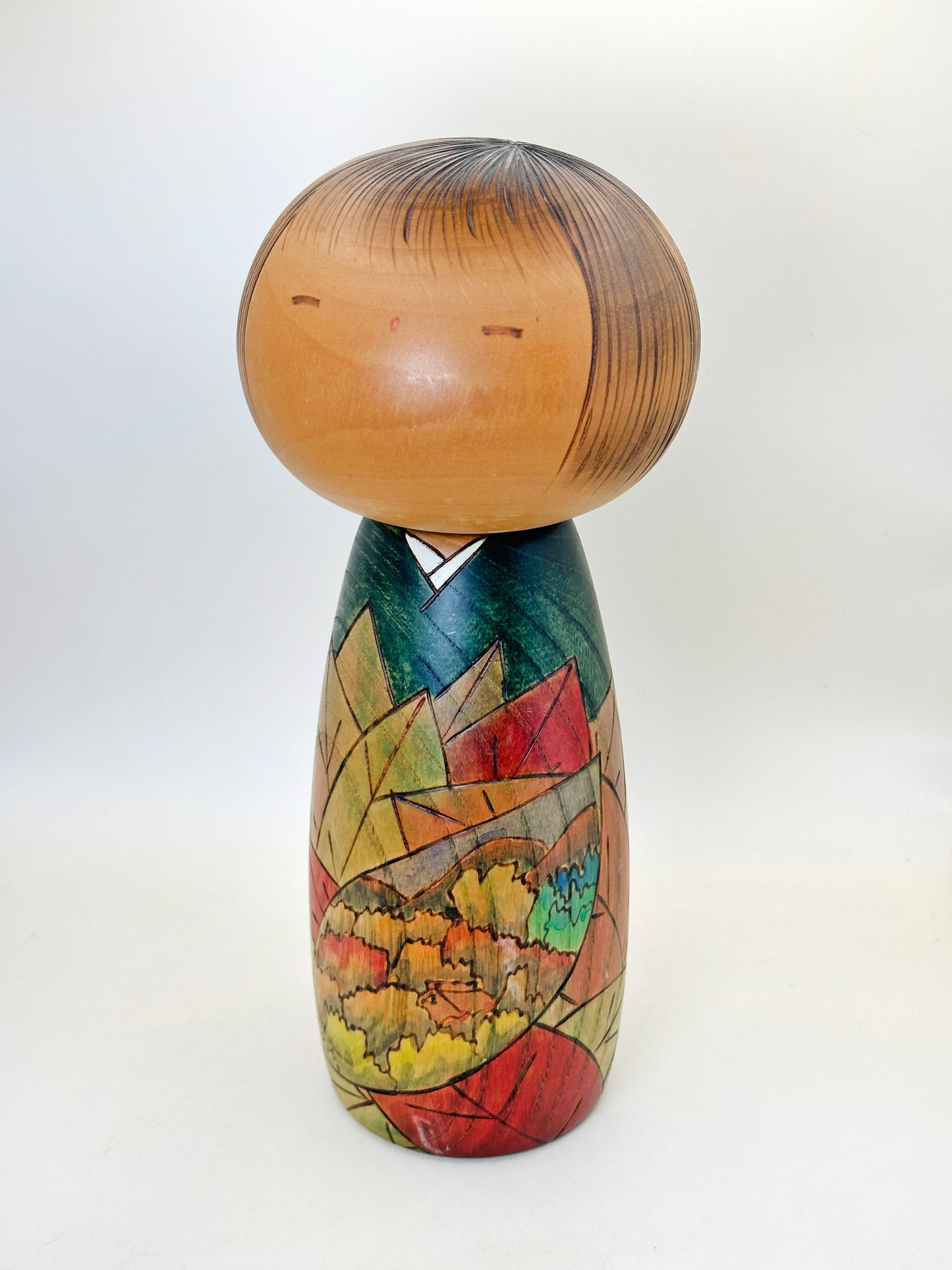 K25151 - Sosaku Kokeshi by Usaburō Okamoto 岡本卯三郎