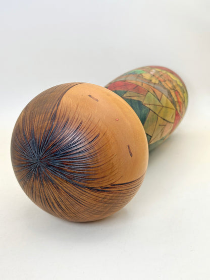 K25151 - Sosaku Kokeshi by Usaburō Okamoto 岡本卯三郎