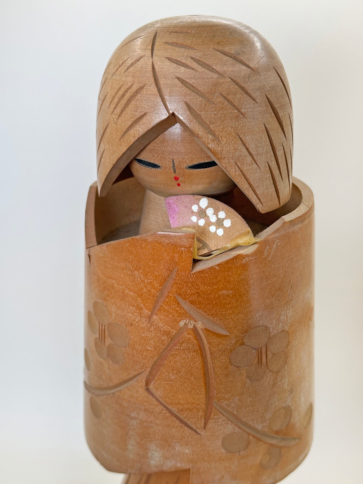 K30033 - Sosaku kokeshi by Hajime Miyashita 宮下はじめ