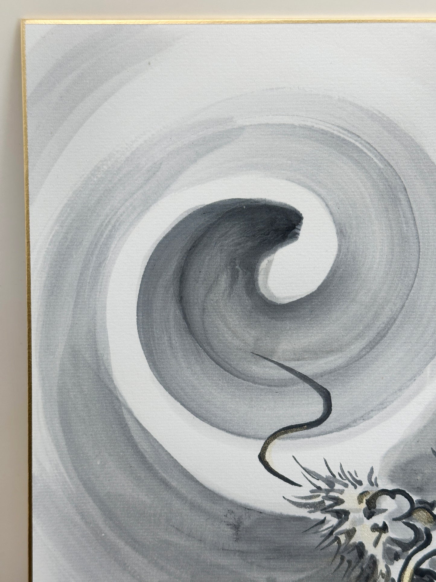 SHP97 - Oeuvre Shikishi de Rising Dragon 昇龍