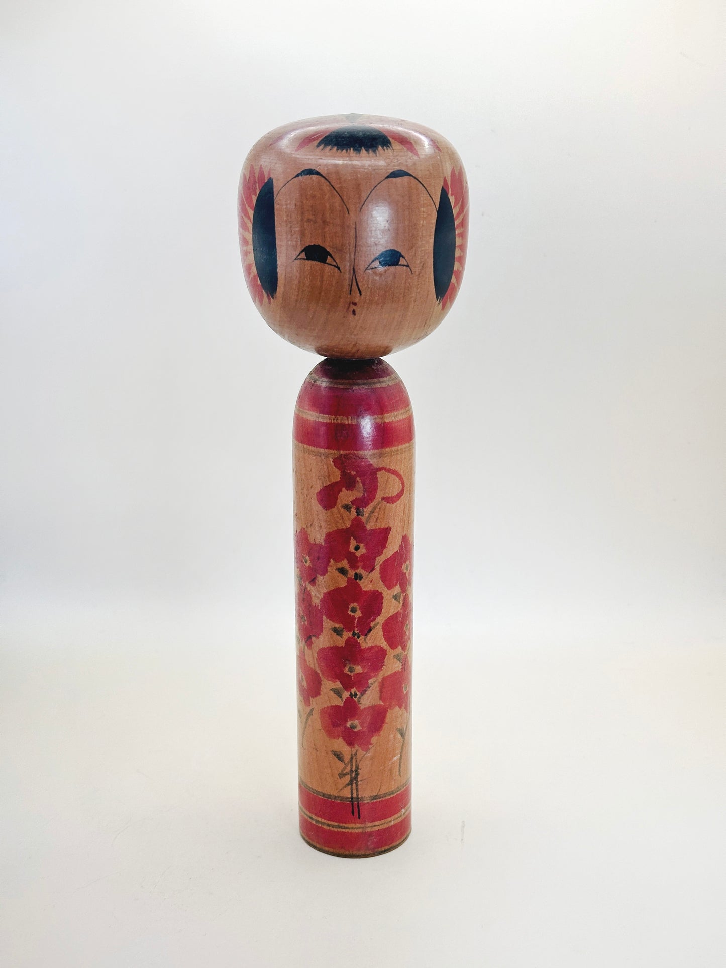 K25077 - Traditional Yamagata Kokeshi by Shozan Shido 志藤尚山