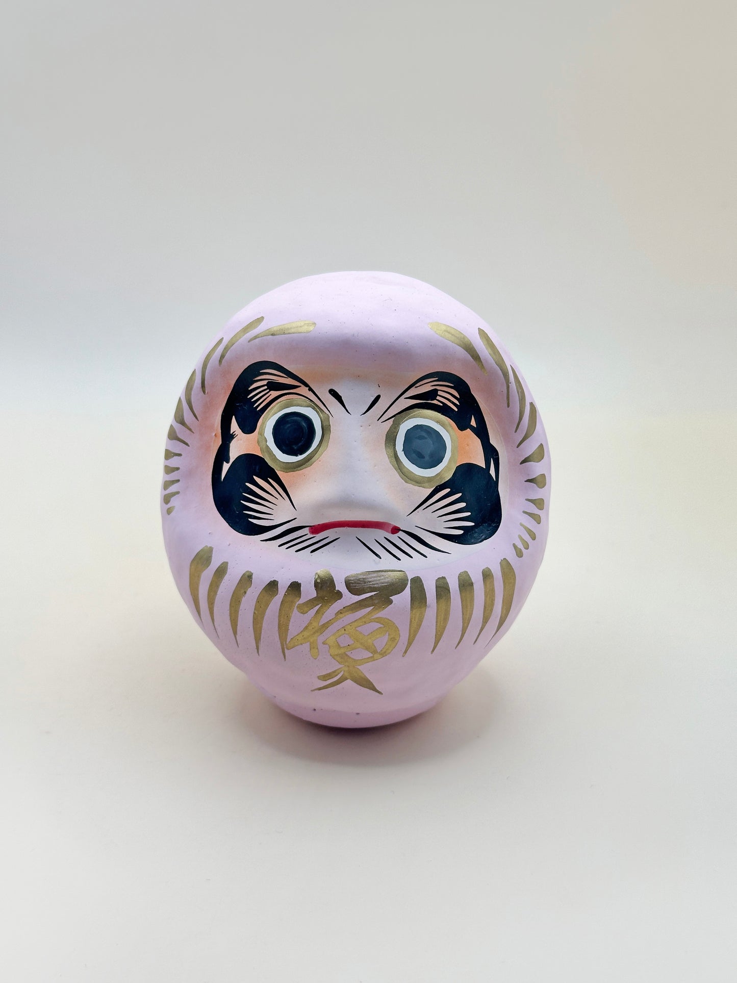 FT269 - Pink Daruma by Yoshida Daruma 吉田だるま