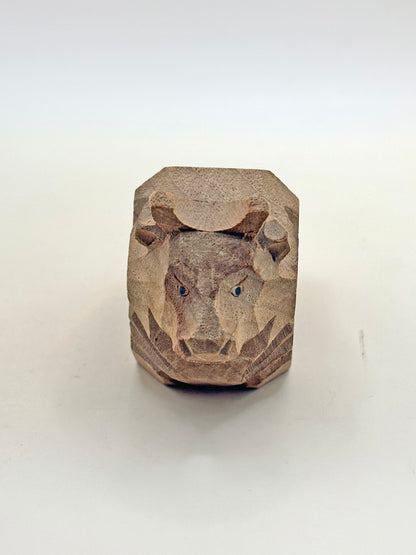 FT270 - Wood Carving Zodiac Ox Atsuta Jingū 熱田神宮