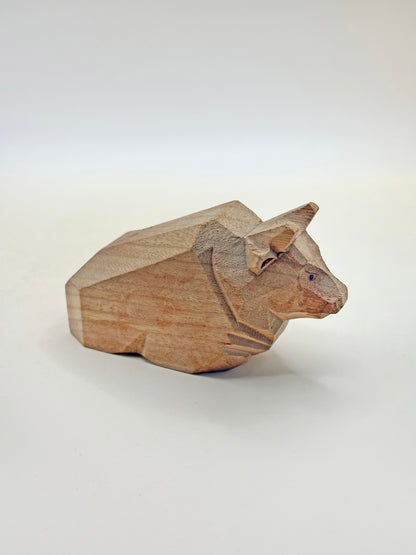 FT270 - Wood Carving Zodiac Ox Atsuta Jingū 熱田神宮