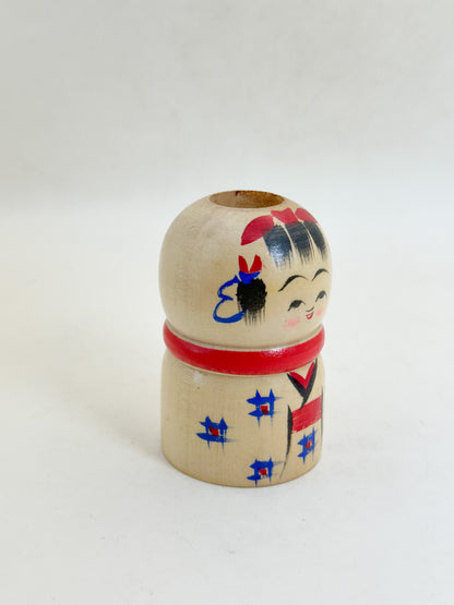 FT551 - Kokeshi craft of toothpick holder 爪楊枝入れ