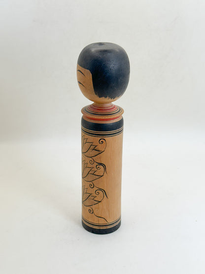 K18173 - Tsugaru Kokeshi by Fumio Muramoto 村元文雄