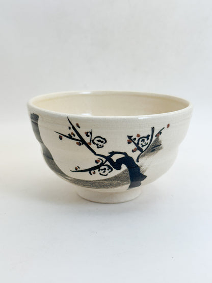 TC140 - Kiyomizu-yaki chawan matcha bowl 清水焼