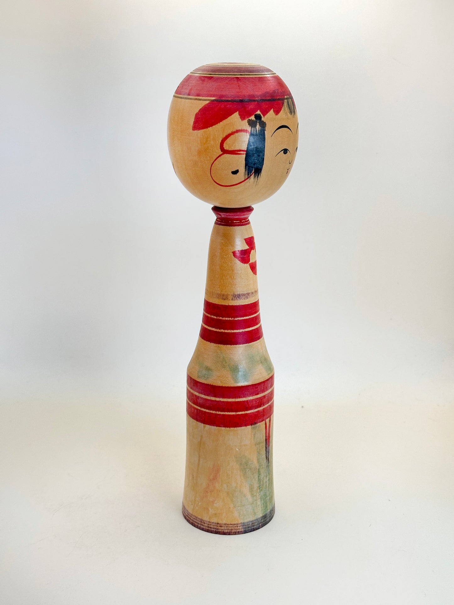 K25078 - Yajirō Kokeshi by Yoshinori Niyama 新山吉紀