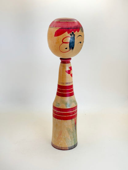 K25078 - Yajirō Kokeshi by Yoshinori Niyama 新山吉紀