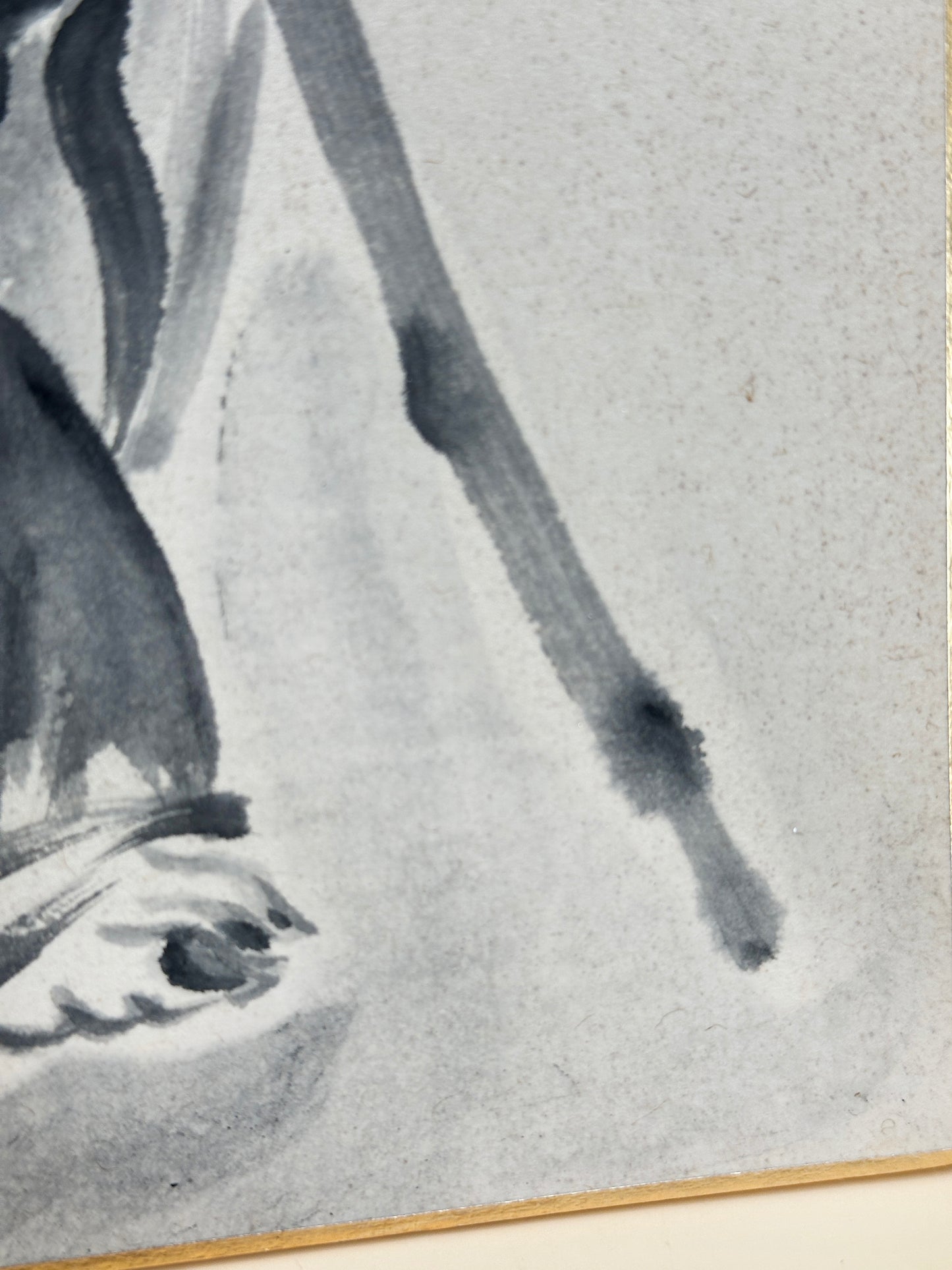 SHP200 - Shikishi Ink painting of Hotei 布袋