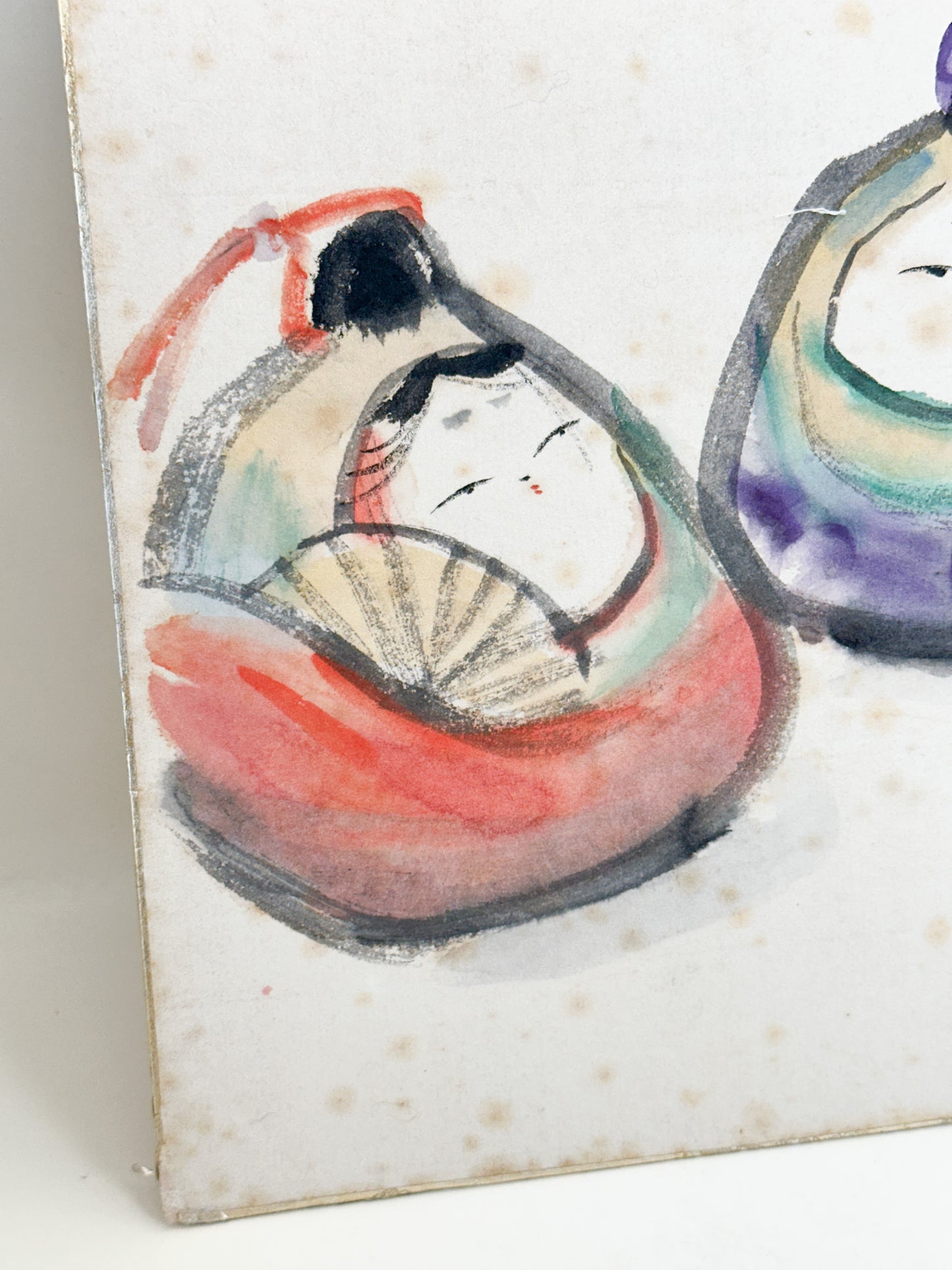 SHP365 -  Shikishi artwork of Heian dorei 平安土鈴
