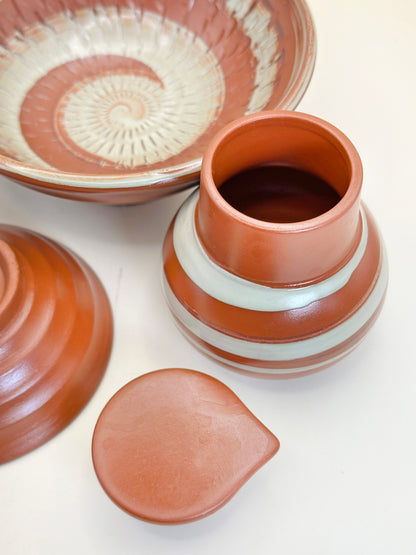 TB193 - Set of Tokoname-yaki made by Ryōsen 亮泉