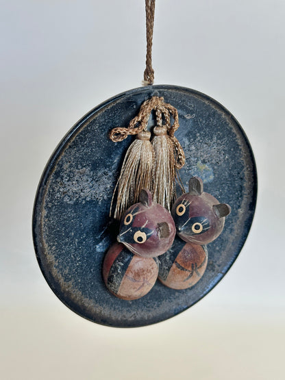 FT274 - Omiyage Craft Kokeshi de Tanuki Kokeshi 狸