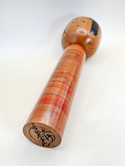 K25081 - Tsuchiyu kokeshi by Yukinori Jinnohara 陳野原幸紀