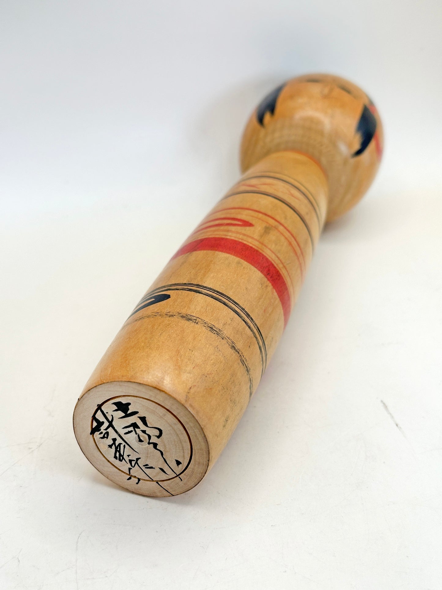 K25084 - Traditional Tsuchiyu Kokeshi by Kazue Abe 阿部計英