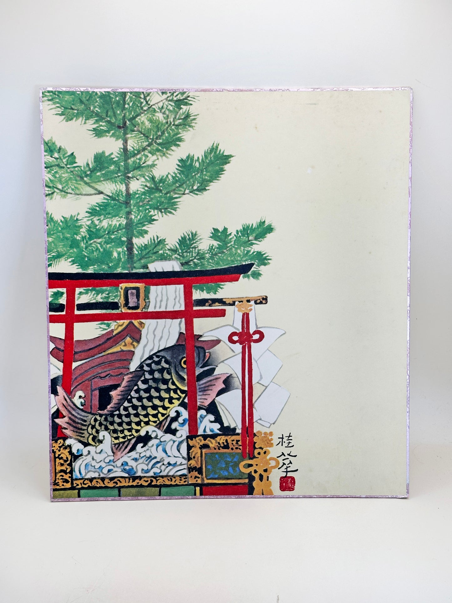 SHP202 - Shikishi Print of Kaneshima Keika 金島桂華