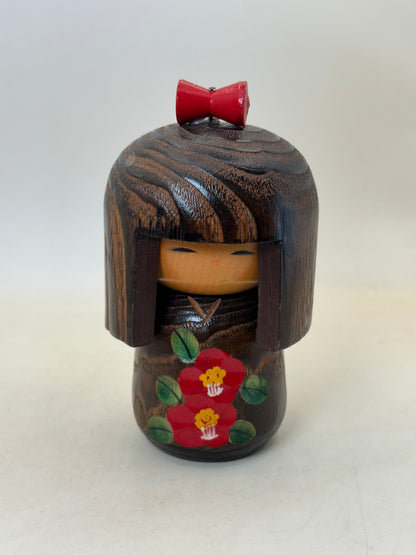 K15145 - Sosaku Kokeshi by Tomiyama 富山