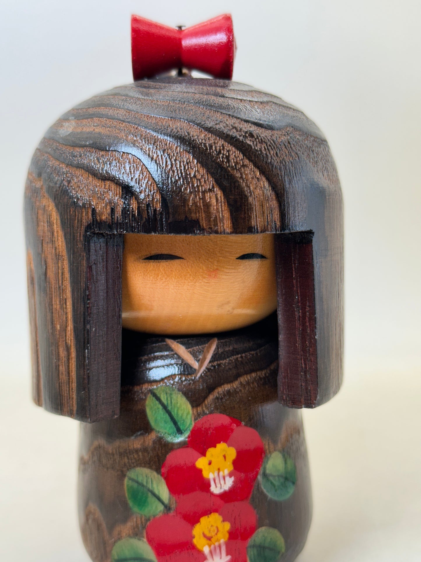 K15145 - Sosaku Kokeshi by Tomiyama 富山