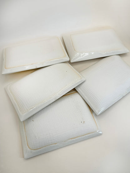 TB128 - Set of Japan Small Plate Akazu-yaki 赤津焼