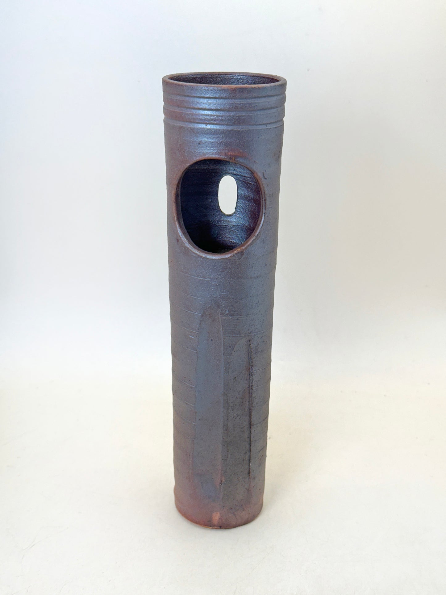 TB241 - Vase en Banko-yaki par Sakuma Hōzan 萬古焼