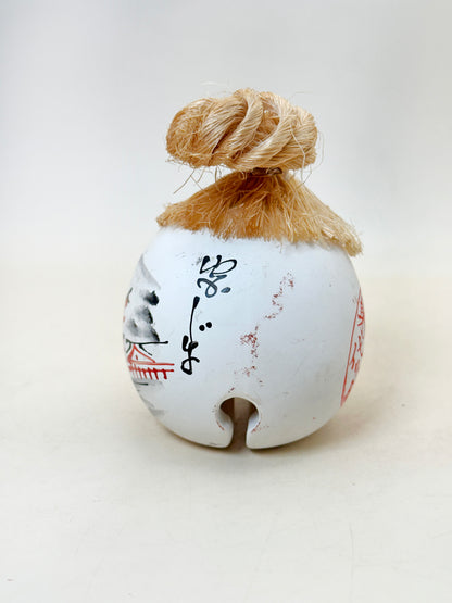 CB237 - Clochette en argile Dorei du sanctuaire d'Itsukushima 厳島神社