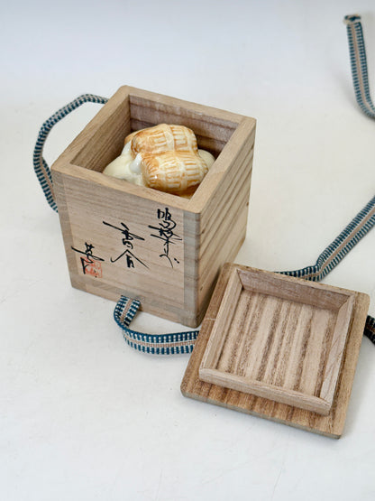 TB242 - Boîte Kyō-yaki kōgō 京焼 香盒