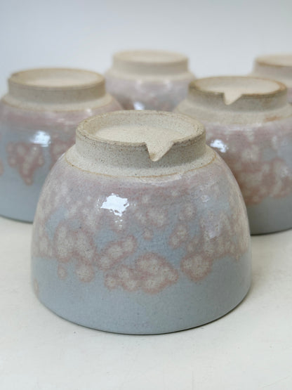TB244 - Ensemble de tasses à thé Hagi-yaki par Tenpōzan 萩焼