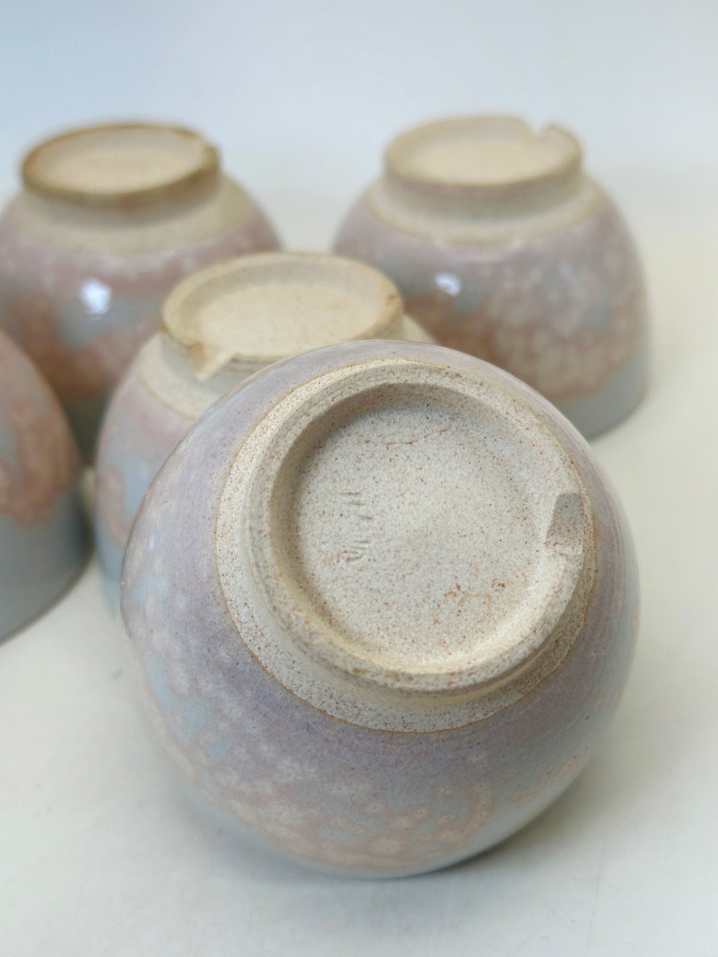 TB244 - Ensemble de tasses à thé Hagi-yaki par Tenpōzan 萩焼