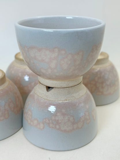 TB244 - Ensemble de tasses à thé Hagi-yaki par Tenpōzan 萩焼