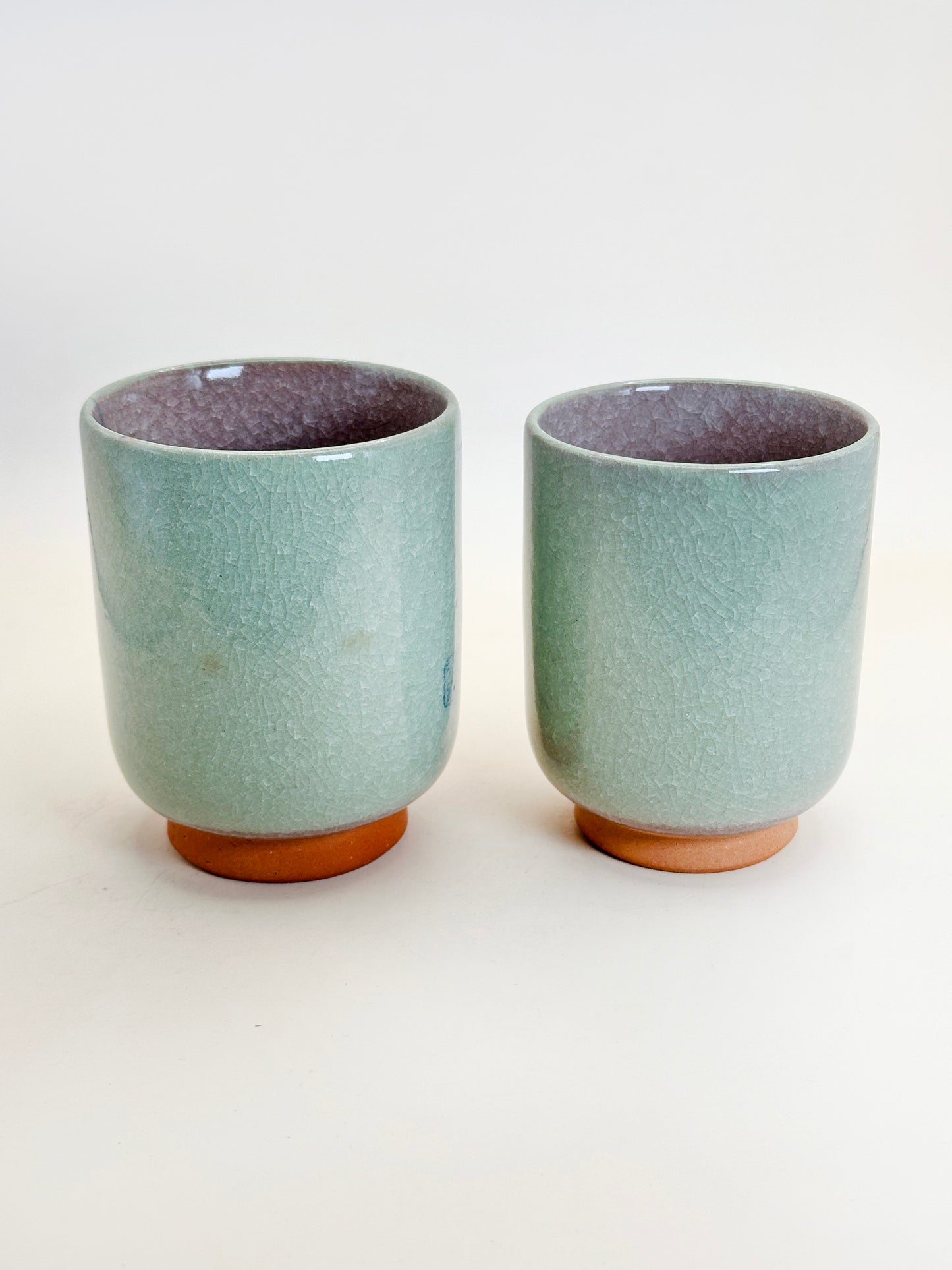 TB130 - Tasses à thé Yunomi - Narcisse d'eau 水仙