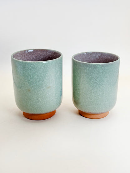 TB130 - Tasses à thé Yunomi - Narcisse d'eau 水仙