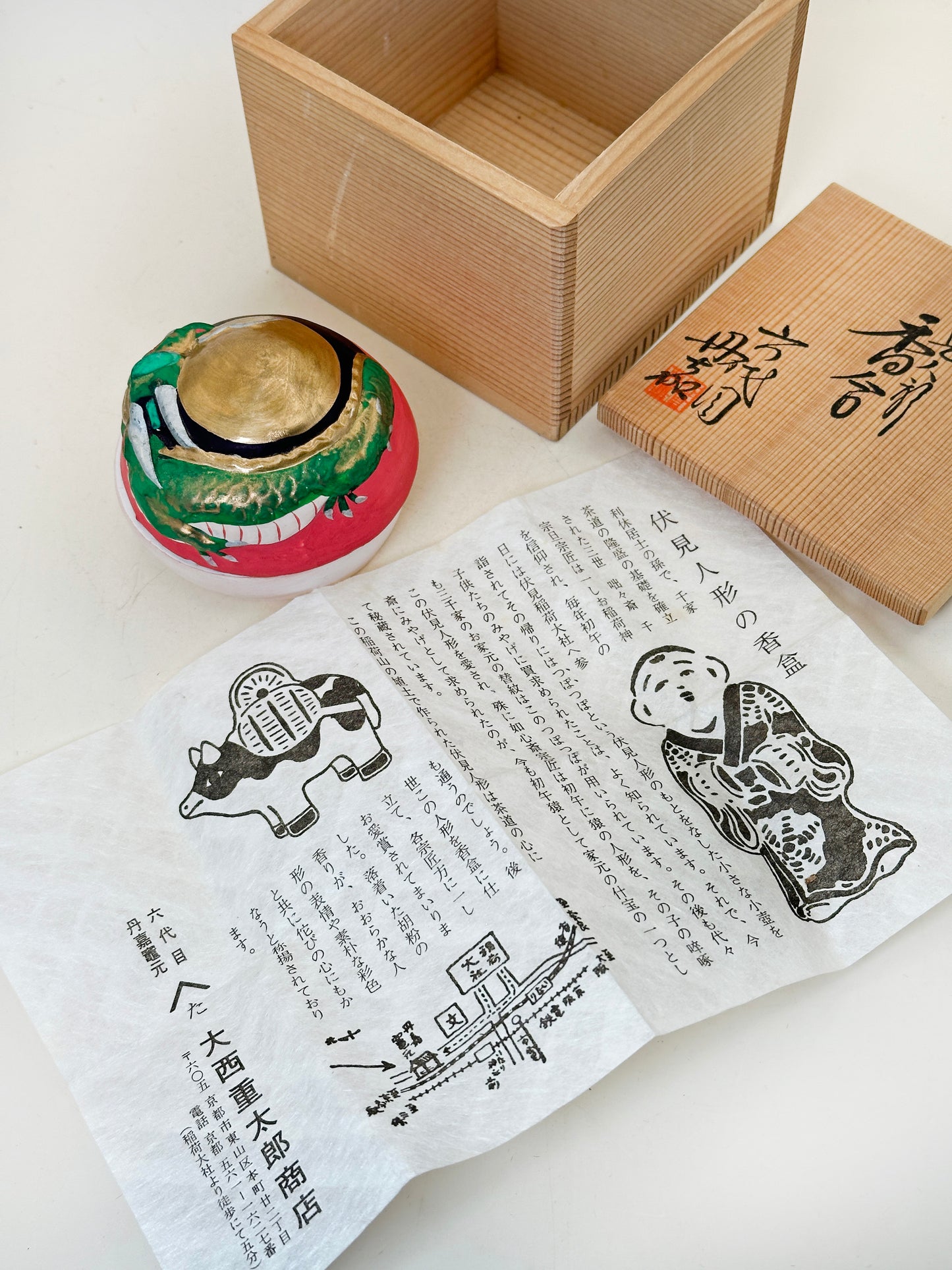 TC93 - Poupées Fushimi Kōgō de Kyoto︱Ningyō 伏見人形