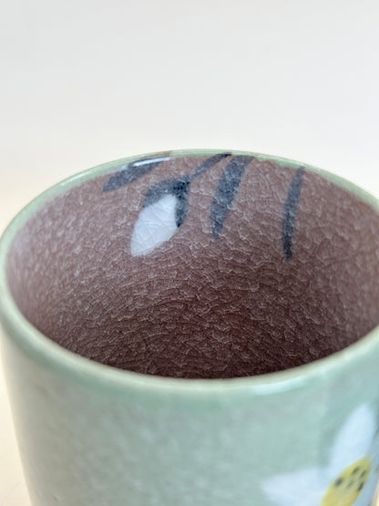 TB130 - Tasses à thé Yunomi - Narcisse d'eau 水仙