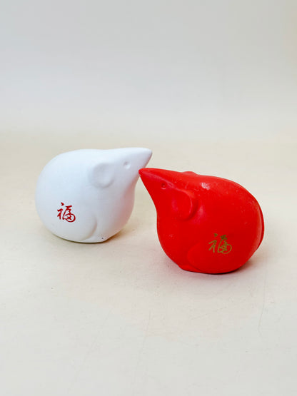FT407 - Figurines de rats du sanctuaire de Kamigamo 上賀茂社