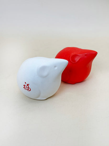 FT407 - Figurines de rats du sanctuaire de Kamigamo 上賀茂社