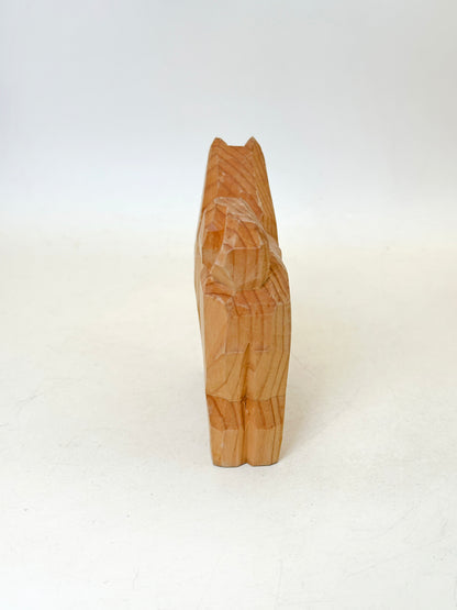 FT406 - Chien du zodiaque en bois sculpté d'Ise Jingū