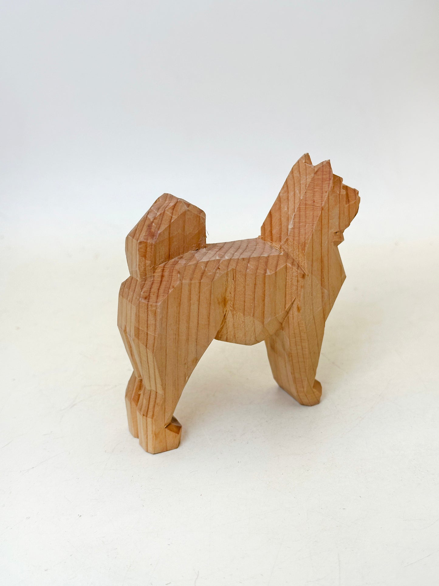 FT406 - Chien du zodiaque en bois sculpté d'Ise Jingū